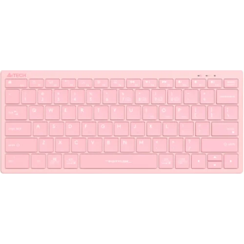 Клавиатура A4Tech Fstyler FBX51C розовый USB беспроводная BT/Radio slim Multimedia (FBX51C PINK)